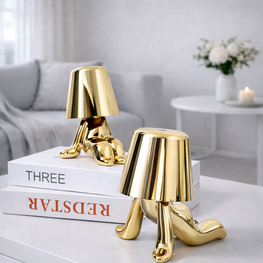 Mr. Glow – Gold Figure Touch Table Lamp