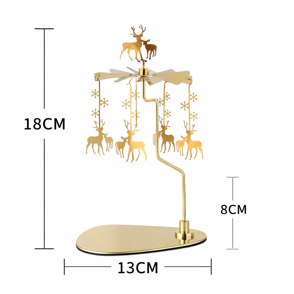 Drift Halo Rotating Candle Stand