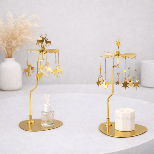 Drift Halo Rotating Candle Stand