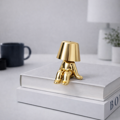Mr. Glow – Gold Figure Touch Table Lamp